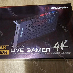 에버미디어 GC573 Live Gamer 4K 캡쳐보드 팝니다