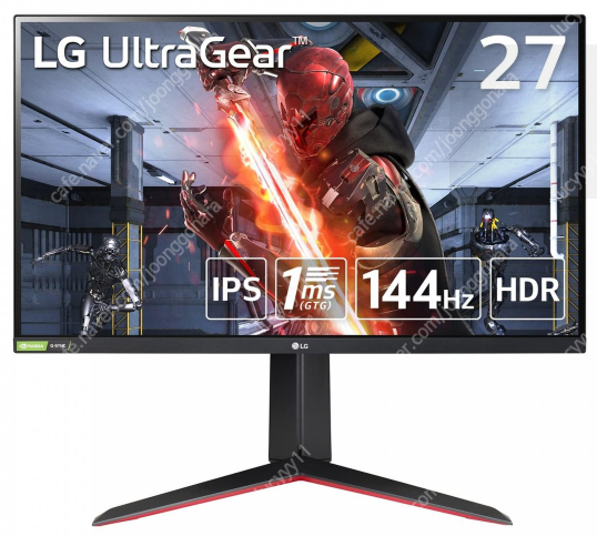 LG 울트라기어 게이밍 모니터 27GN60R 27인치 FHD 해상도 144Hz 미개봉