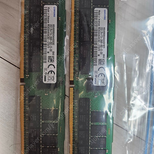 삼성전자 서버용 DDR4 32GB PC4-2666V REG ECC 2개