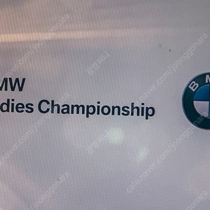 BMW LADIES CHAMPIONSHIP 캡모자(새상품)