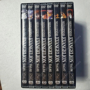 에반게리온 Evangelion 일본 애니 DVD 새상품 미개봉