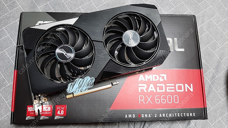 ASUS RX 6600 DUAL, AS(~25/3)