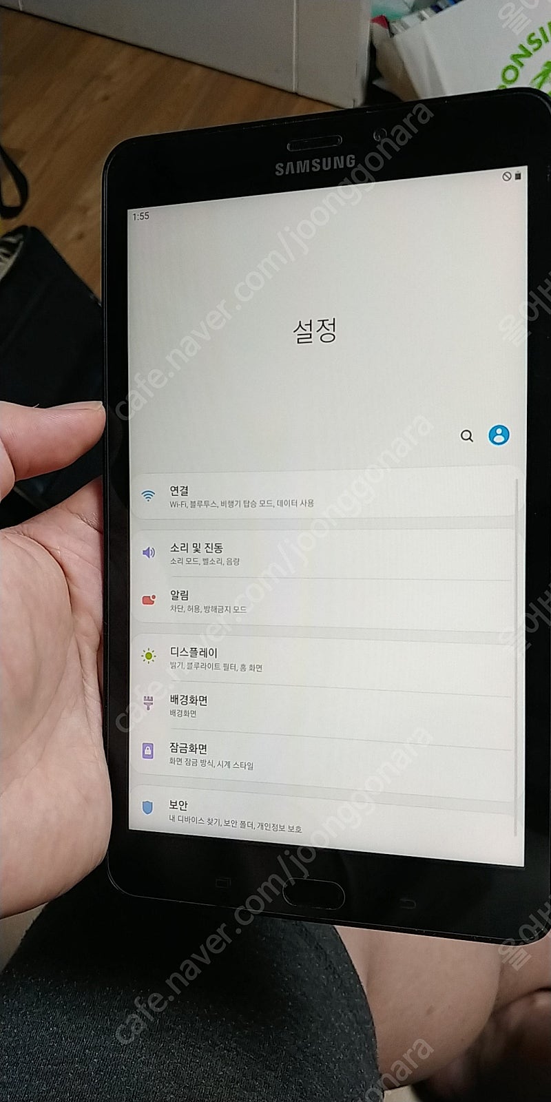 갤럭시탭A 8.0 2017 LTE (T385) A급외관 4.6만원 팔아요.