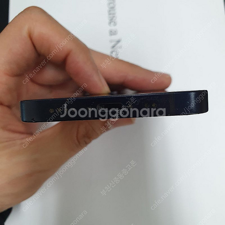 186793 아이폰12미니 블랙128기가 무잔상 액정깔...--3