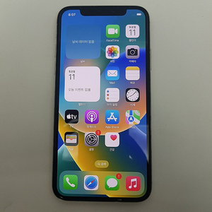 [판매] 아이폰 iPhone X 실버 64기가 배터리 100% 팝니다. 17만원