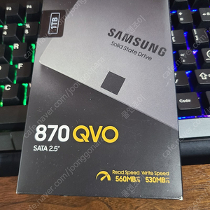 삼성 SSD 870 QVO 1TB 팝니다.(미개봉)