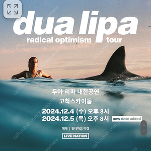 (원가양도)두아리파 12.4 지정석 r석 205구역 연석