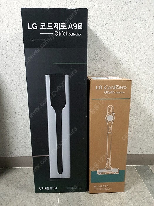 (미개봉) LG 코드제로 A9S 오브제컬렉션(AU9882WD) 올인원타워 무선청소기~*