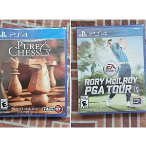 PS4 2가지 게임 팝니다,골프,체스