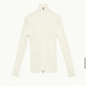 아모멘토 RIBBED HIGH NECK CARDIGAN 새상품