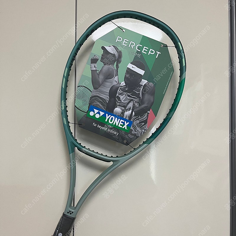 요넥스 퍼셉트 270 2그립 게임 여자 테니스라켓 새거