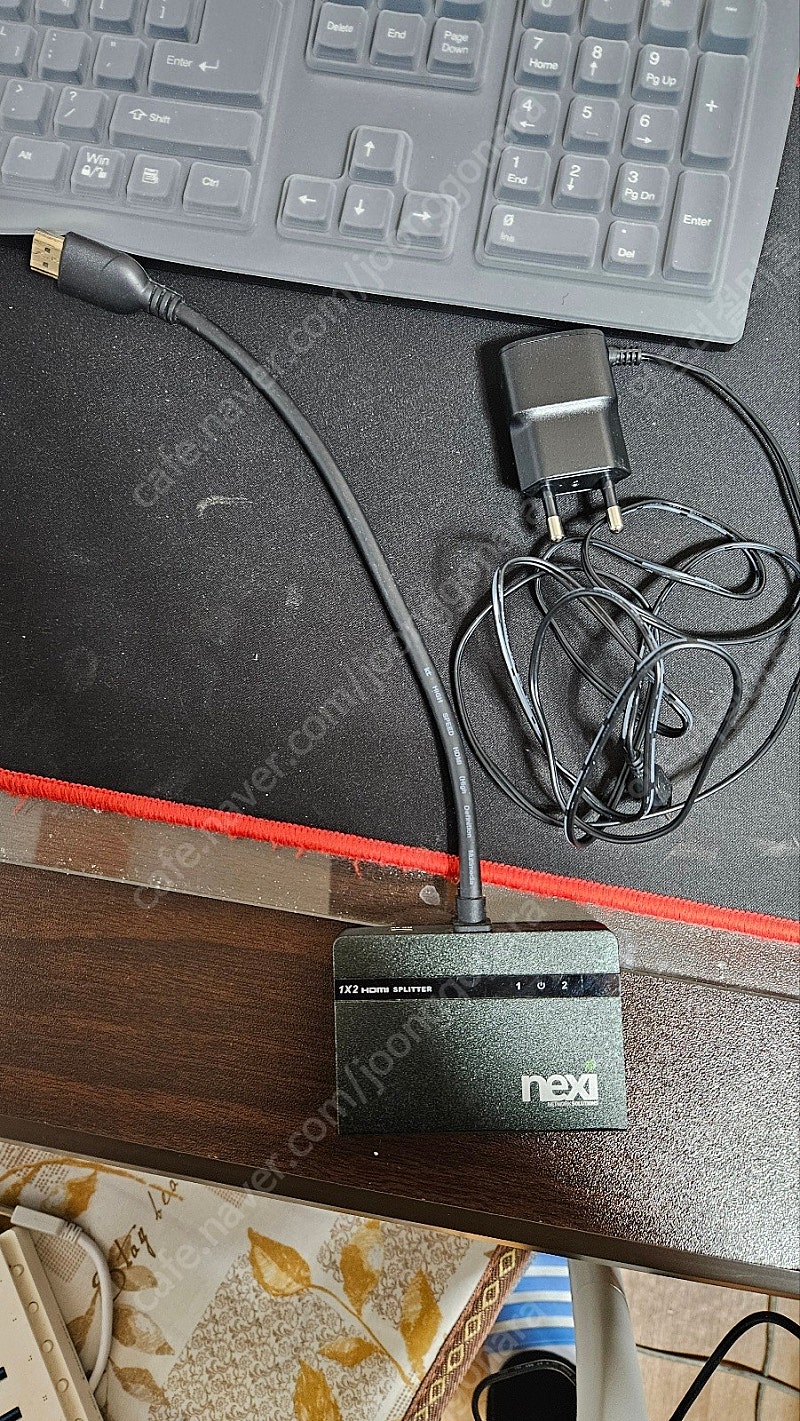 nexi hdmi splitter 4k 1:2​hdmi 분배기