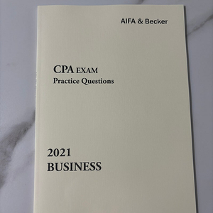 미개봉새상품 A사 베커 cpa business 교재 판매