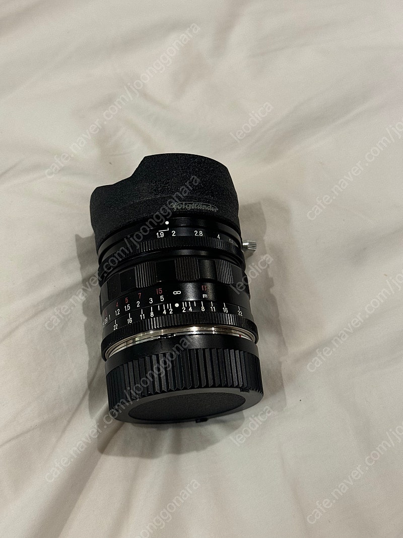 보이그랜더 울트론 28mm f1.9 라이카 m마운트 렌즈 블랙페인트 올드렌즈