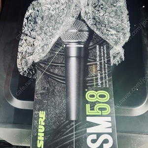 미개봉 SHURE 슈어 마이크 sm58 팝니다