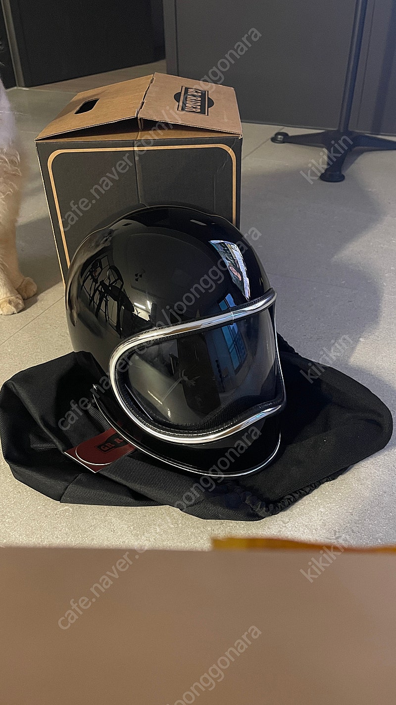 소두핏 블랙 유광 스페이스 오토바이 헬멧 풀페이스 XL