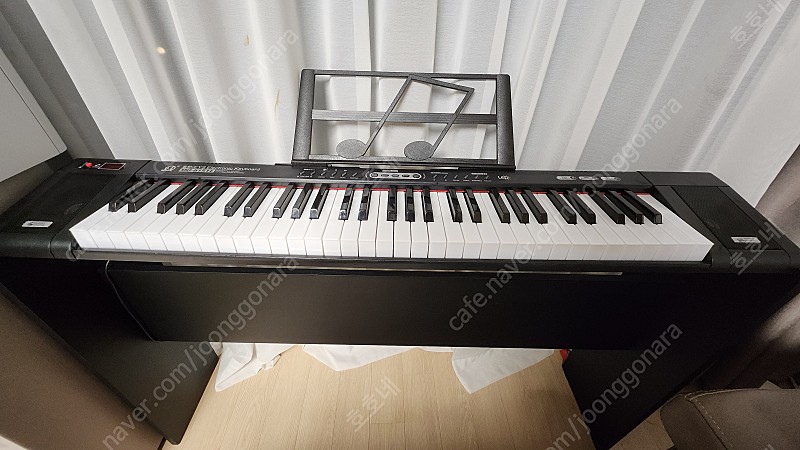 어린이 입문용 전자 피아노(키보드) 비바체 MQ-6151L(6만원)