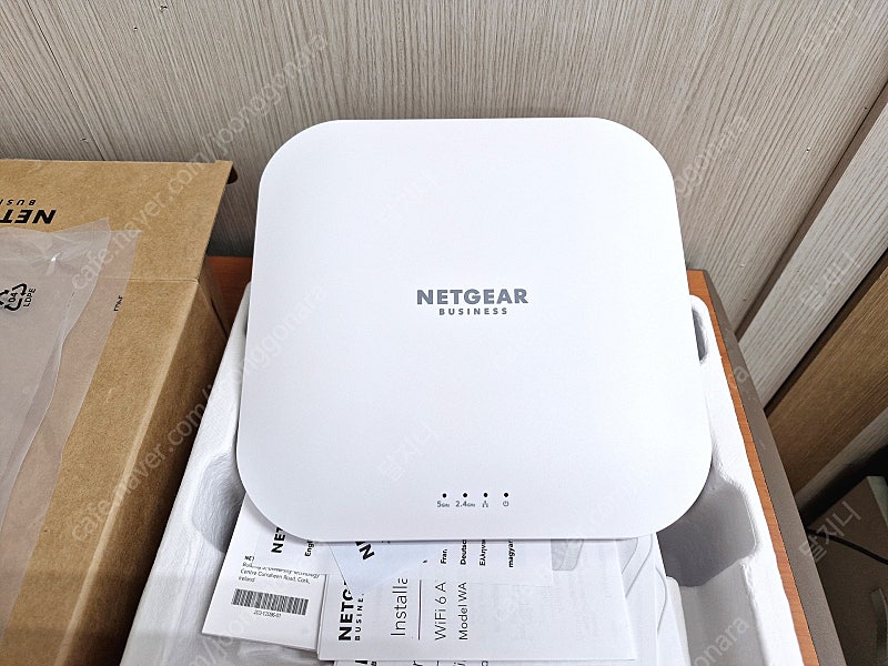 NETGEAR 고성능 무선AP / 넷기어 WAX218 / WIFI6 / 전용 아답터, PoE 인젝터 포함