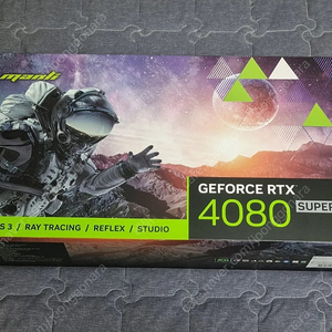 MANLI 지포스 RTX 4080 SUPER 화이트