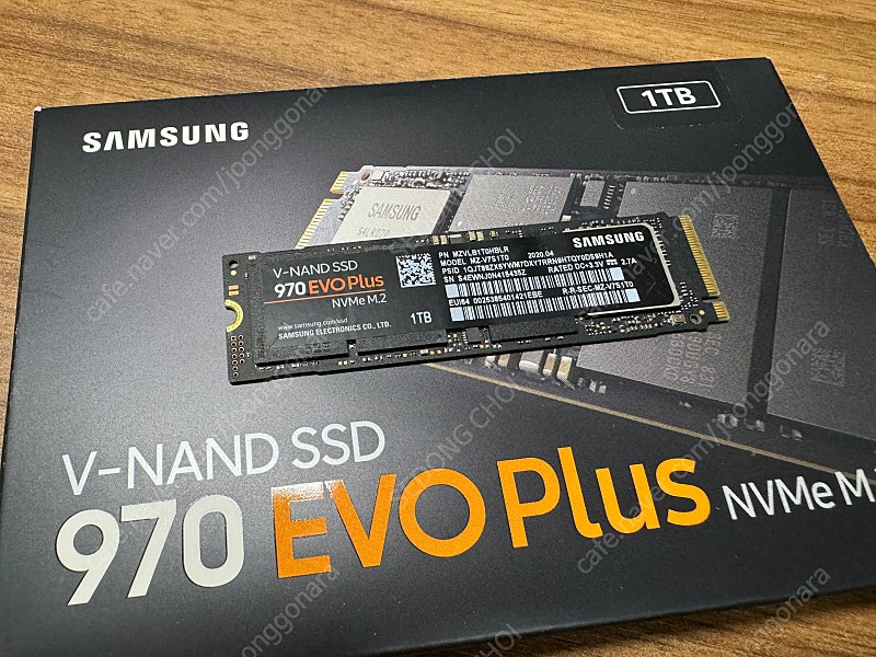 삼성전자 SSD 970 EVO Plus M.2 NVMe (1TB) 판매합니다