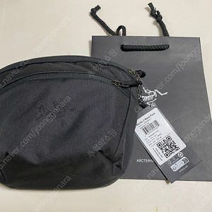 [새상품] Arc'Teryx Mantis 2 Waistpack Black II (아크테릭스 맨티스 2 웨이스트팩 블랙 II)