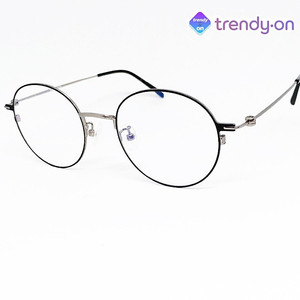 [추가증정] 트랜디온 블랙 그레이 가벼운 안경점 고급 새제품