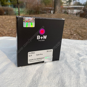 B+W 슈나이더 softpro 소프트프로 소프트필터 58mm 판매합니다.