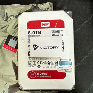 NAS용 WD RED 8TB HDD(WD80EFZX)