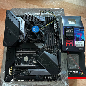 I7 8700, z390 막시무스 xi 히어로 메인보드셋