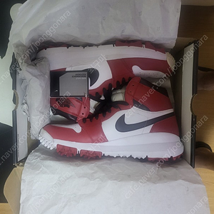 [골프화]골프화 [295] 조던1 골프 시카고 미드컷 Jordan 1 Retro Golf Cleat mid 917717-100 150만팜