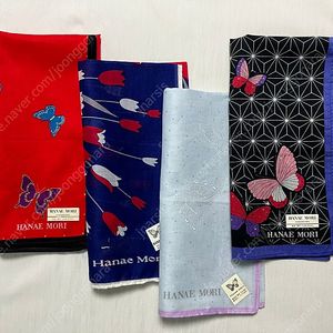 하네모리 면 스카프/손수건 4장(일본제품)