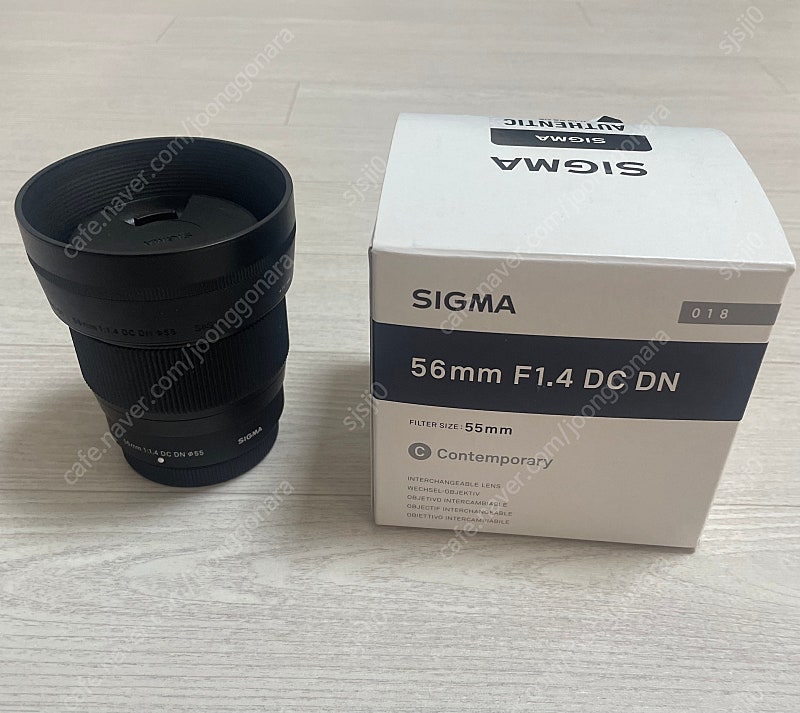 시그마 56mm f1.4 후지 x 마운트