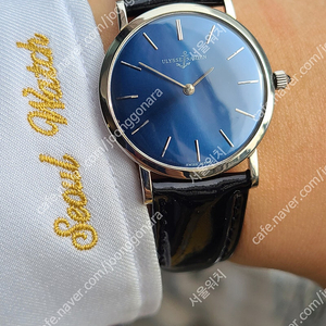 [정품] 율리스나르딘 클래식 울트라슬림 18k 화이트골드 수동 빈티지(Ulysse Nardin Classic Ultra-Slim 18K White Gold Hand-Widing V