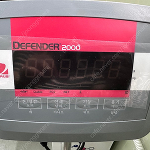 오하우스 OHAUS Defender 2000 디지털 벤치형 전자저울 산업용