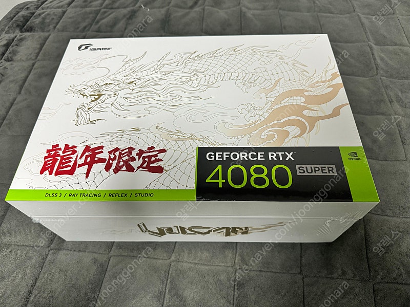 (미개봉) 불칸 RTX4080 SUPER Vulcan OC D6X 16GB 화이트 용에디션 한정판