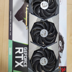 RTX 3090 MSI SUPRIM X 상태 최상