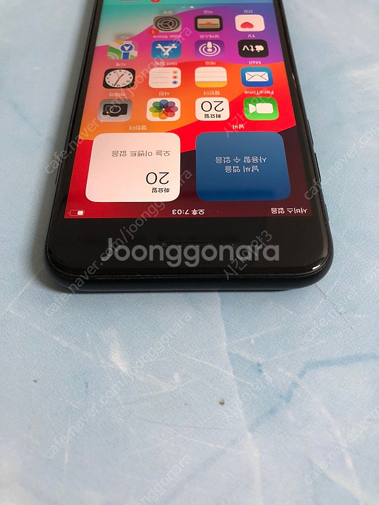 자급제 아이폰SE2 블랙 128기가 액정S급! 매우깨끗...--3
