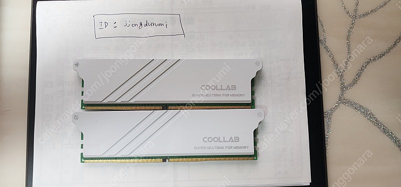 삼성 DDR5-5600MHZ (16BG X 2) 32GB + 램 방열판 (택배비 포함)