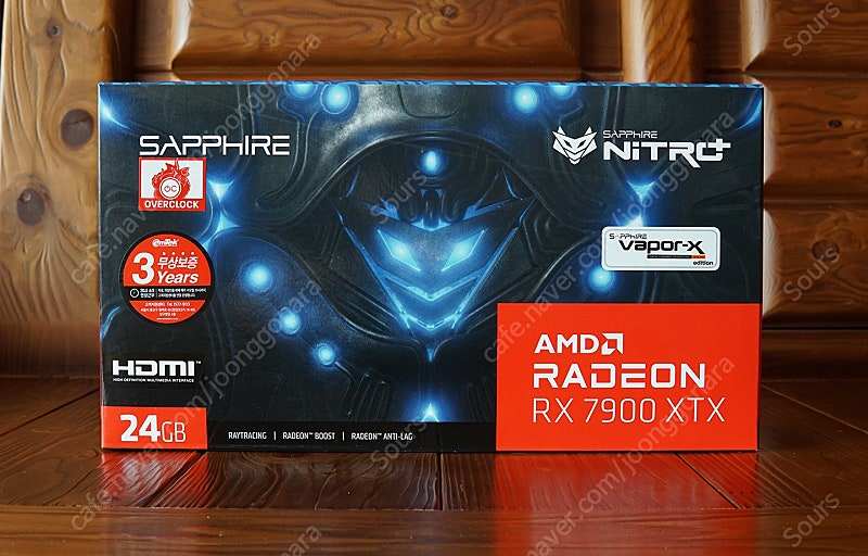 SAPPHIRE 라데온 RX 7900XTX NITRO+ Vapor-X