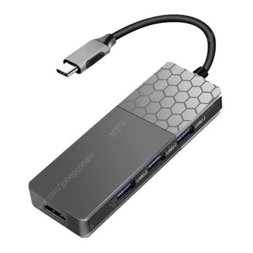 TGMH-C1000 C타입 7in1 멀티 USB3.0 허브 새상품 판매합니다.