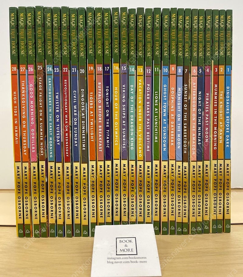 Magic Tree House Books 1-28 Boxed Set / 최상 / 택포