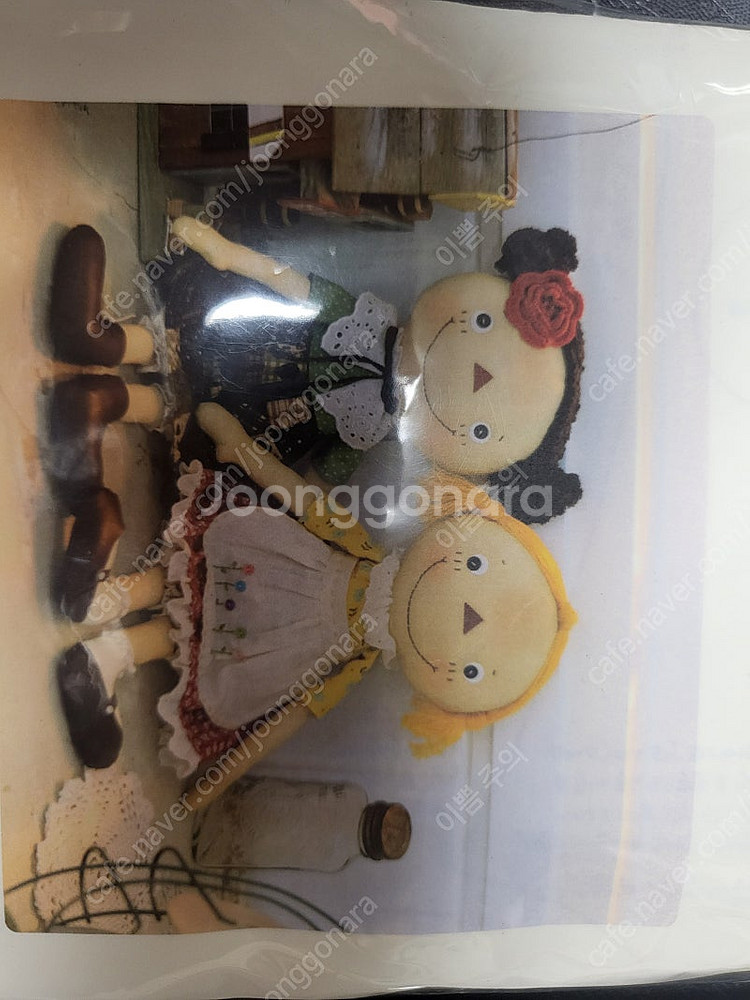 컨츄리인형 만들기 diy 퀼트인형 설명서 있어요 바느질...--2