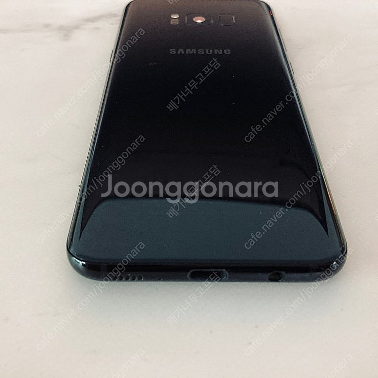 갤럭시 S8플러스+ 블랙 128기가 액정S급! 매우깨끗...--6