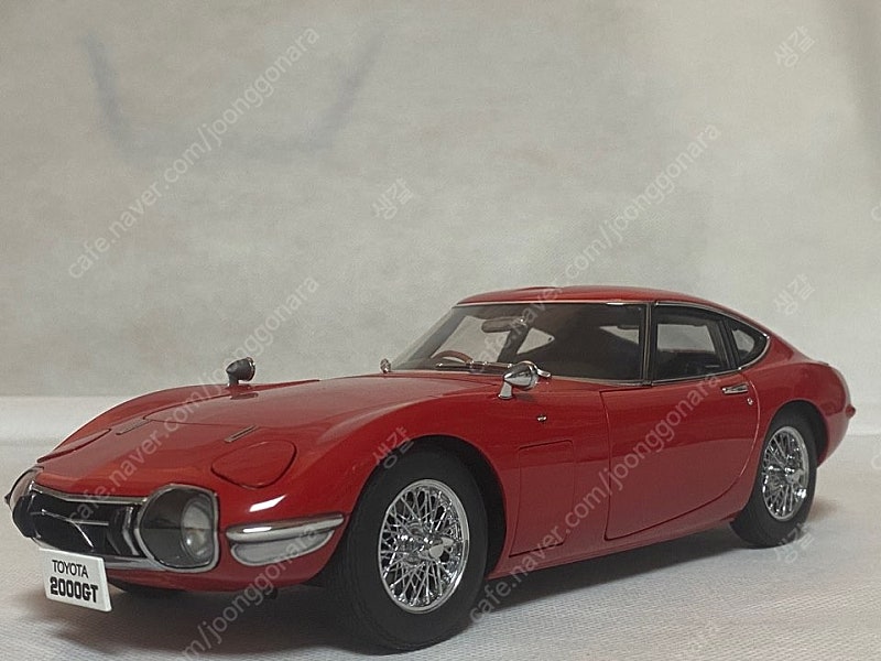 오토아트 1:18 도요타2000GT 올드카 다이캐스트 팝니다 자동차모형 피규어 autoart