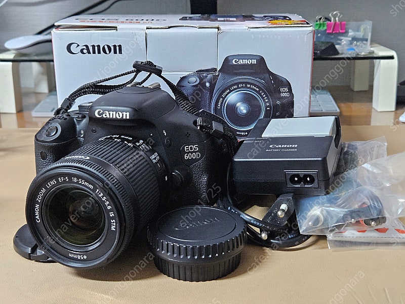 (DSLR 카메라) 캐논 EOS 600D + 18-55 IS STM