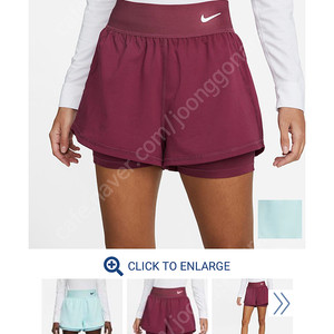 테니스 의류_ Nike Women's Court Dri-FIT Advantage Tennis Shorts (직구)