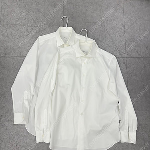 정품) 브리오니 화이트 셔츠 2장일괄(103-105)