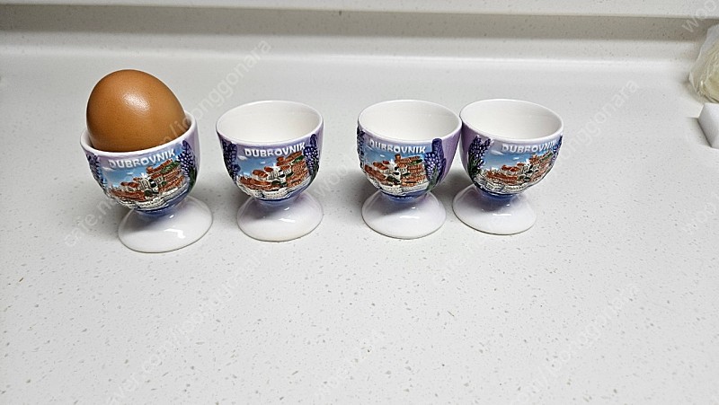 두브로브니크 유럽구매 술잔 계란 받침대 계란거치대 에그홀더 에그컵 4p