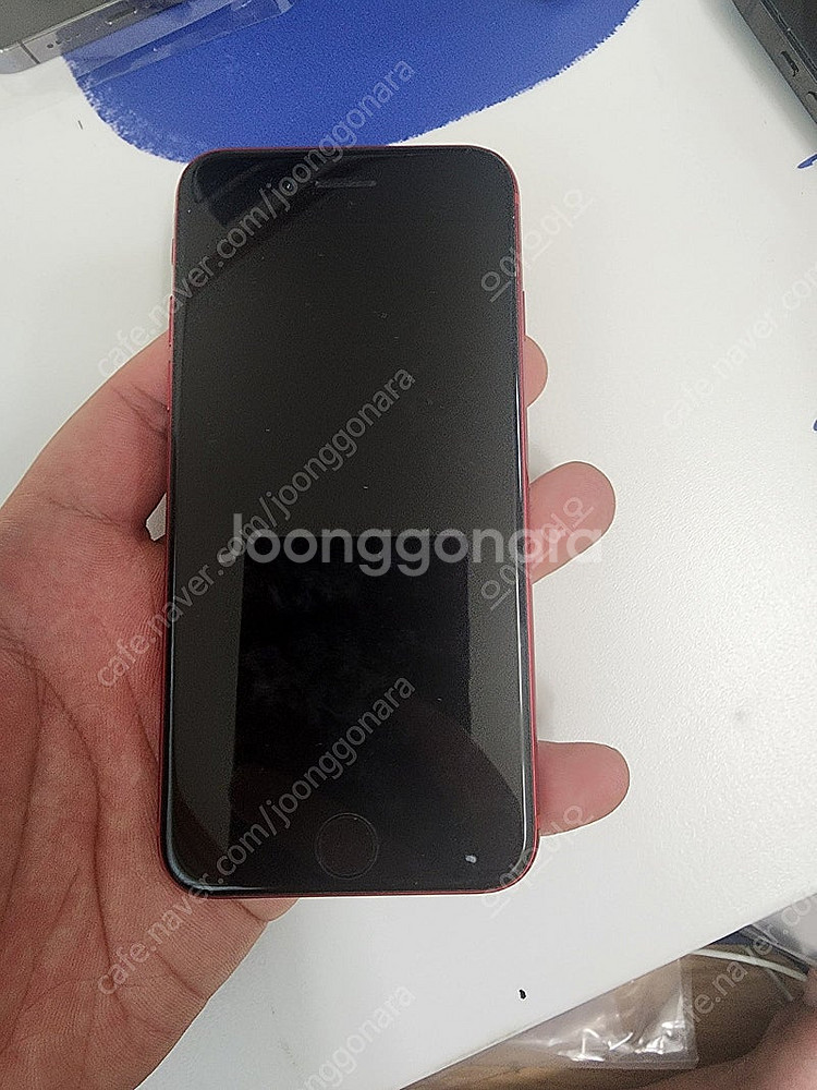 아이폰se2 레드색상 128기가 기기단품 판매합--0