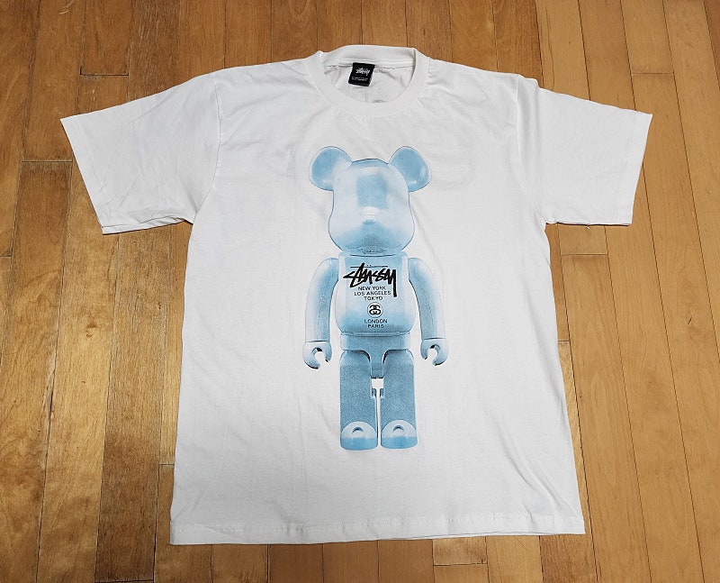 스투시 반팔 티셔츠 뉴욕 LA 도쿄 런던 사이즈 L (100~105) 슈프림 나이키